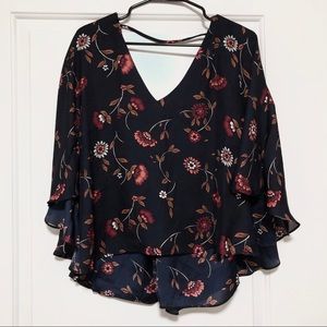 Flowy Flower Blouse